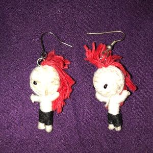 Voodoo Doll Earrings